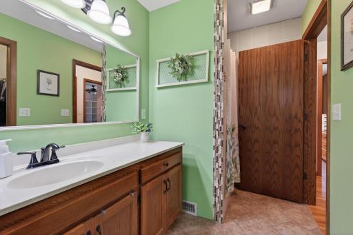 Upper level bathroom
