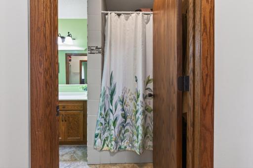 Upper level bathroom
