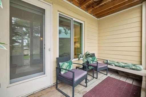 Screen porch.