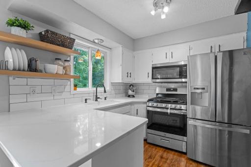Kitchen was remodeled and so clean and a great layout for efficiency.