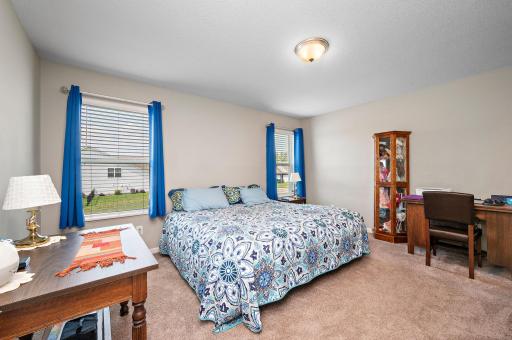 Spacious primary bedroom.