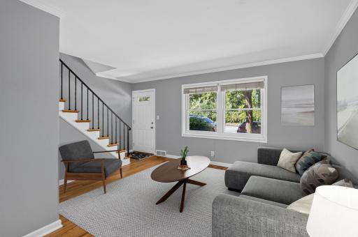 Main Level Living Room - Photo is Virtually Staged