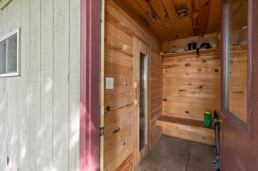 Sauna Changing Room