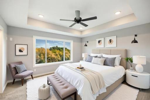 Not actual home, photos of model with the same layout.
