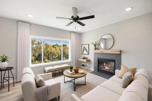 Not actual home, photos of model with the same layout.