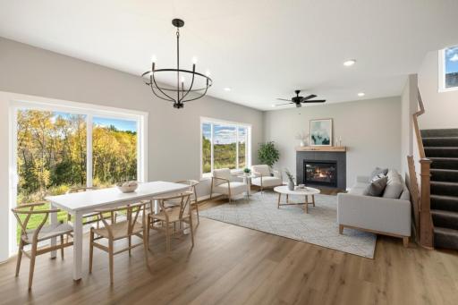 Not actual home, photos of model with the same layout.