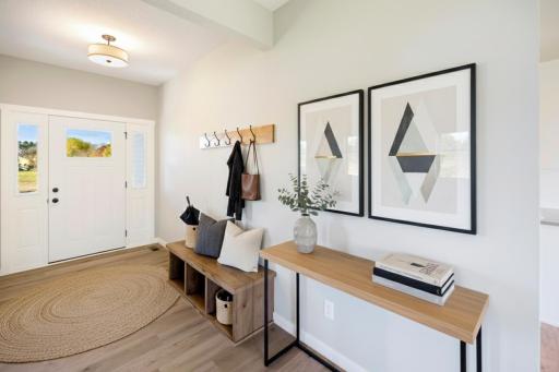 Not actual home, photos of model with the same layout.