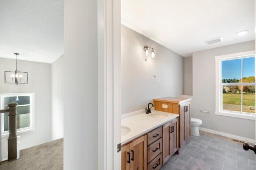 Not actual home, photos of model with the same layout.