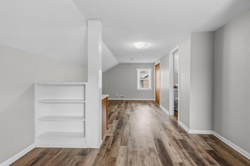 Lots of space & built ins