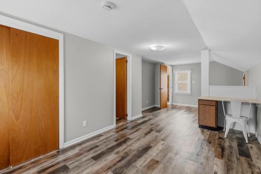 Large Primary Bedroom with half bath