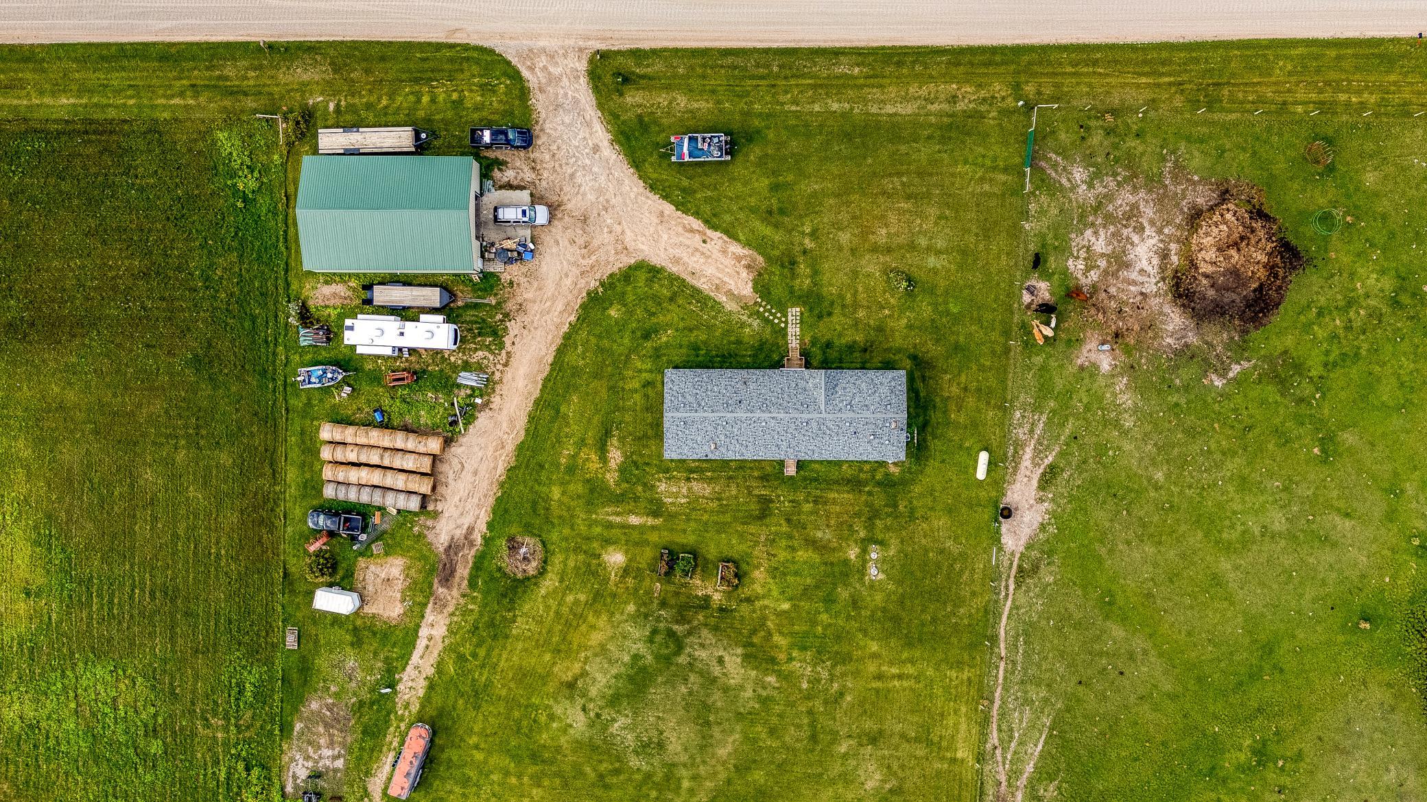 Drone shot from above