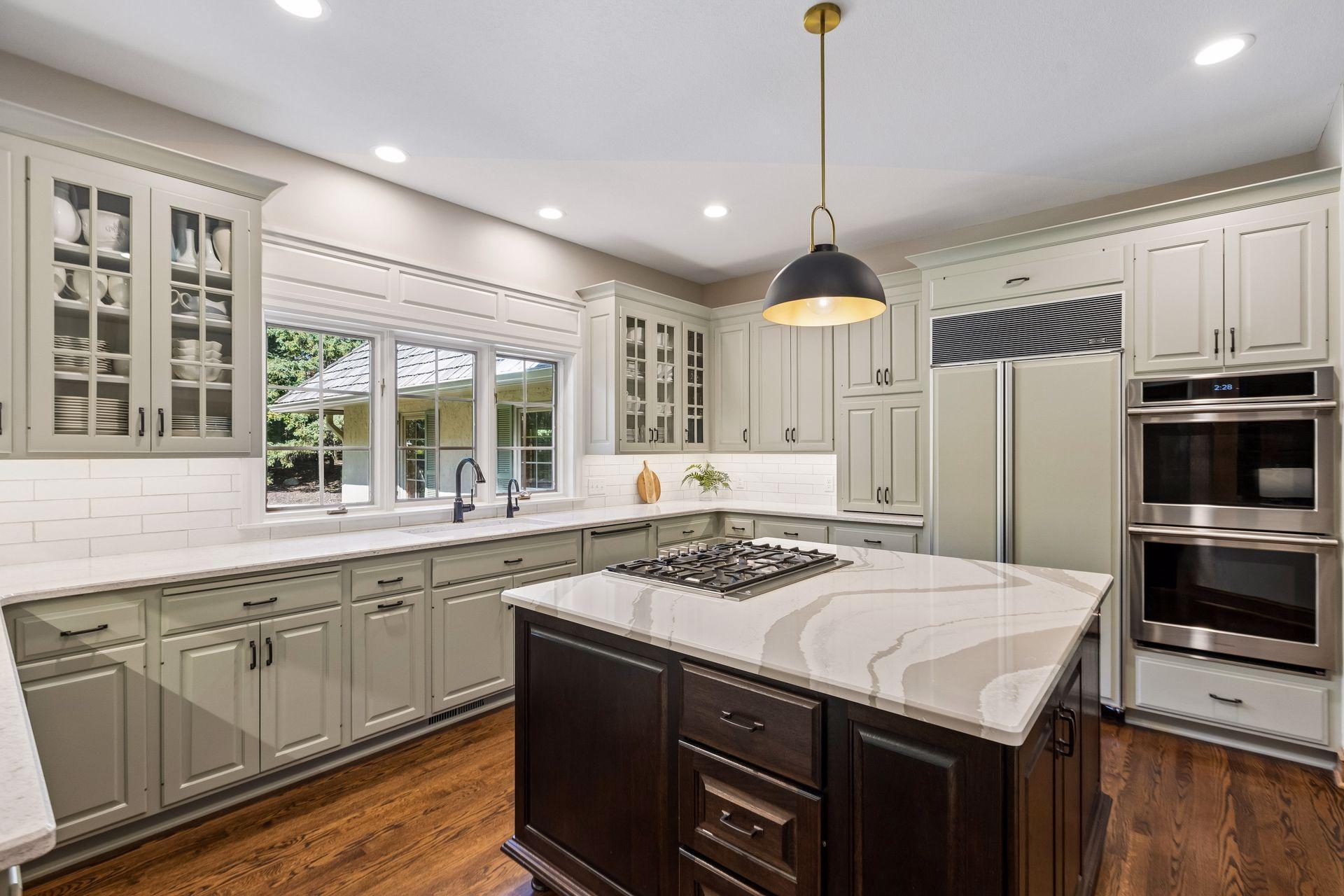 Kitchen fully renovated in 2024 with modern finishes and updated design.
