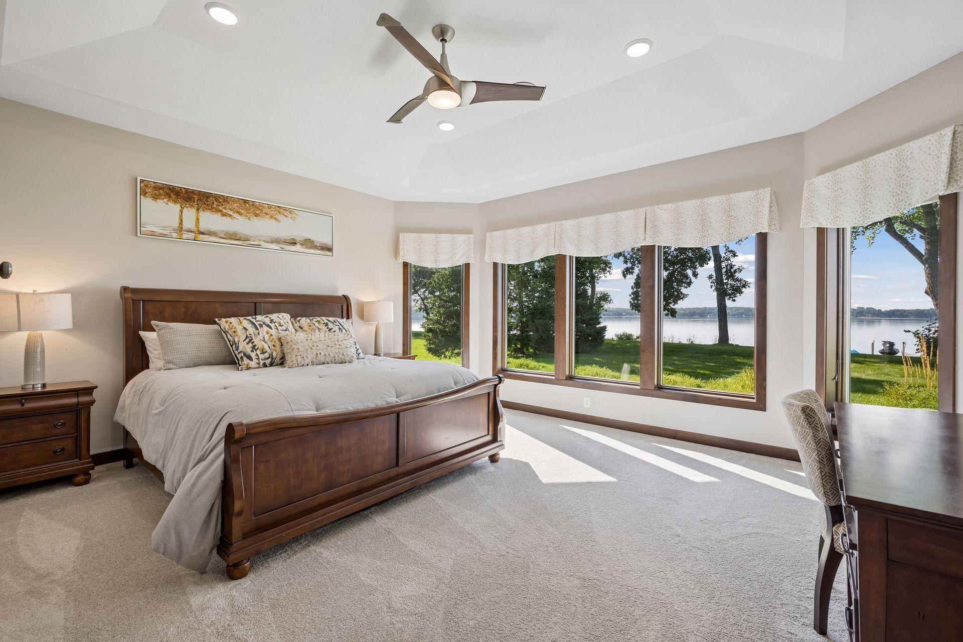 Main-Level Primary Suite with Stunning Lake Views