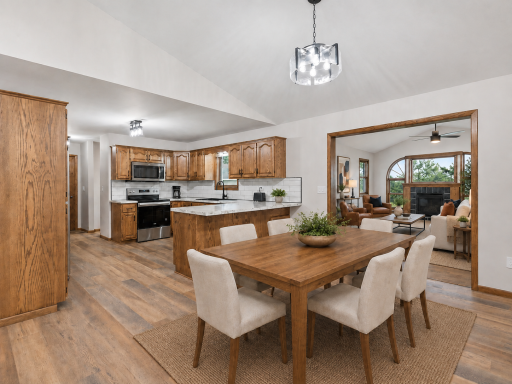 AI virtually staged to help buyers visualize the space.