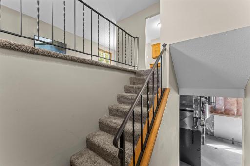 Split entry takes you up or downstairs