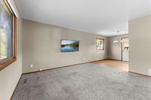 Open concept living and dining area - comfortable flow