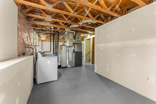 This flexible area makes a great storage space or future office or ?