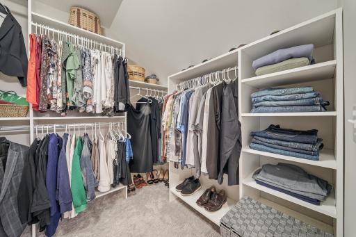 Spacious Walk-In Closet