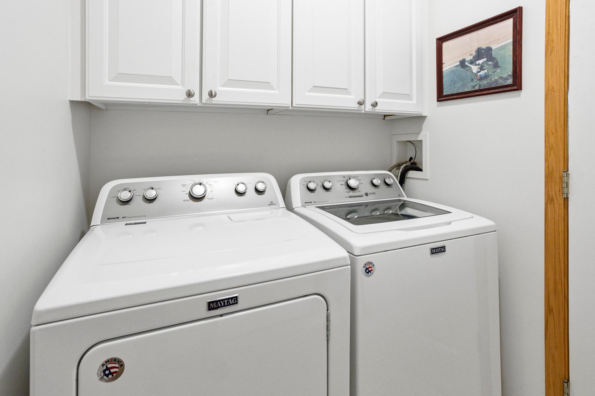 Full Laundry Room & Storage by Kitchen