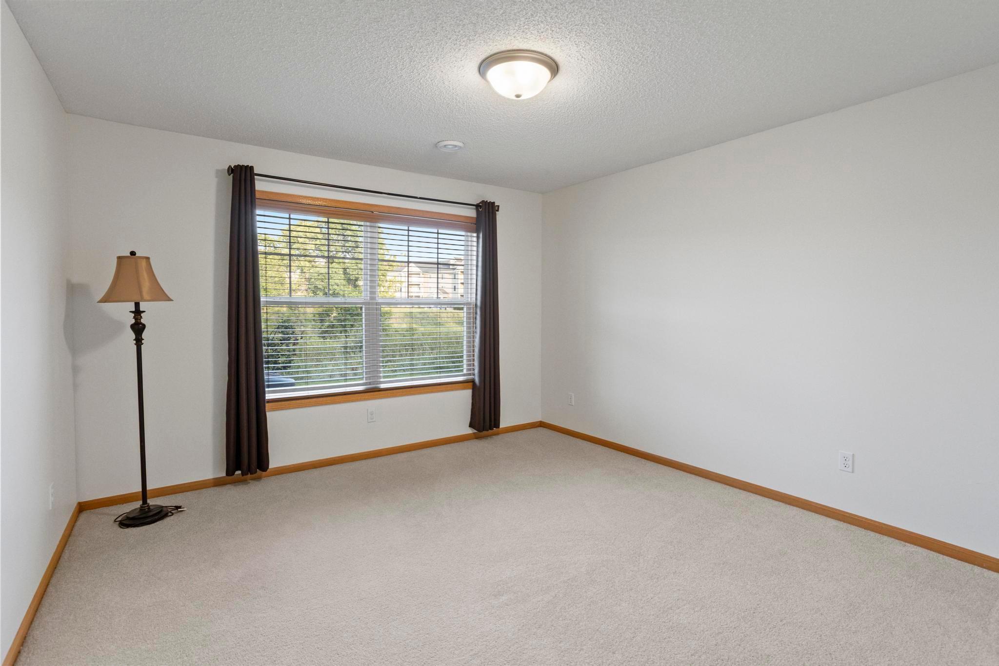 Generous Space for Guests in this 3rd Bedroom at Lower Level