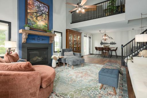 Bright, open & inviting living room