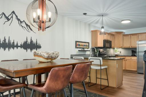 Ideal layout for both entertaining and daily life