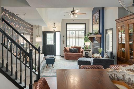 Abundant natural light throughout the main level