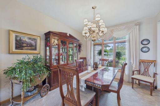 Enjoy family & friends in the formal dining room