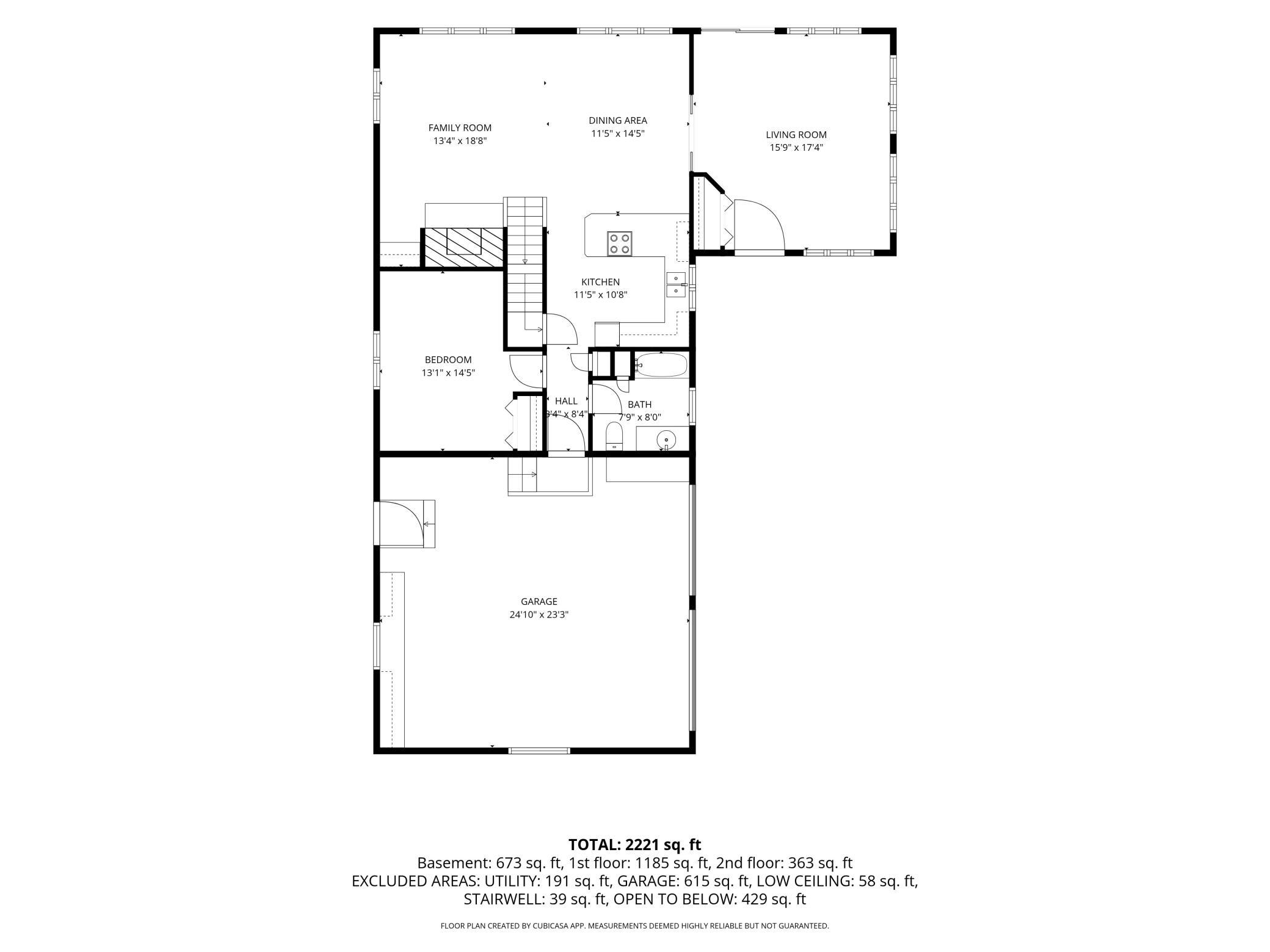 Floor Plan - Main Level