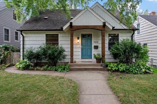 Photo for 5434 Vincent Avenue S, Minneapolis, MN 55410 - listing #7131720 Welcome home to 5434 Vincent Ave S, where a custom arched wood beam entry to front porch offers a warm first impression. Don't miss the custom copper gutters and downspouts.