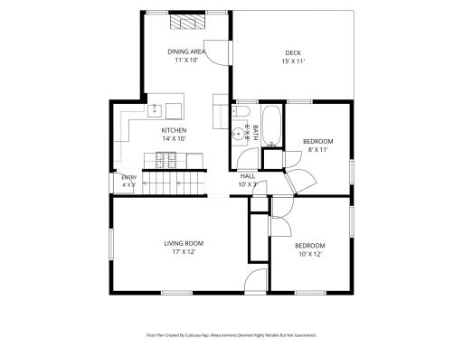 Main level floorplan