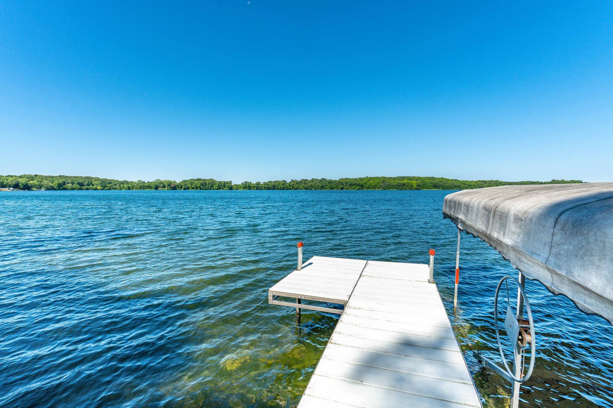 Dock and lift included!