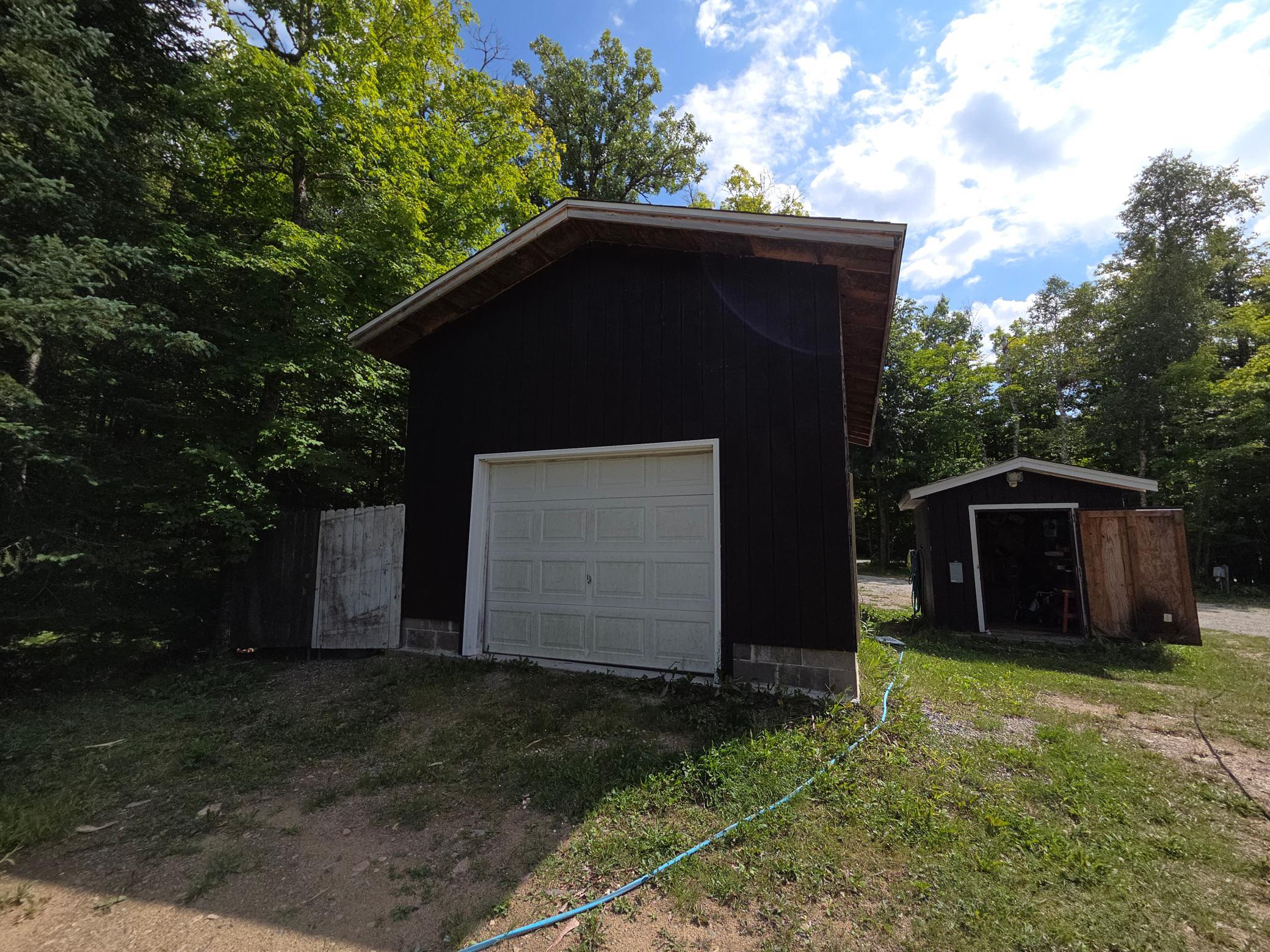 Back Side of Garage