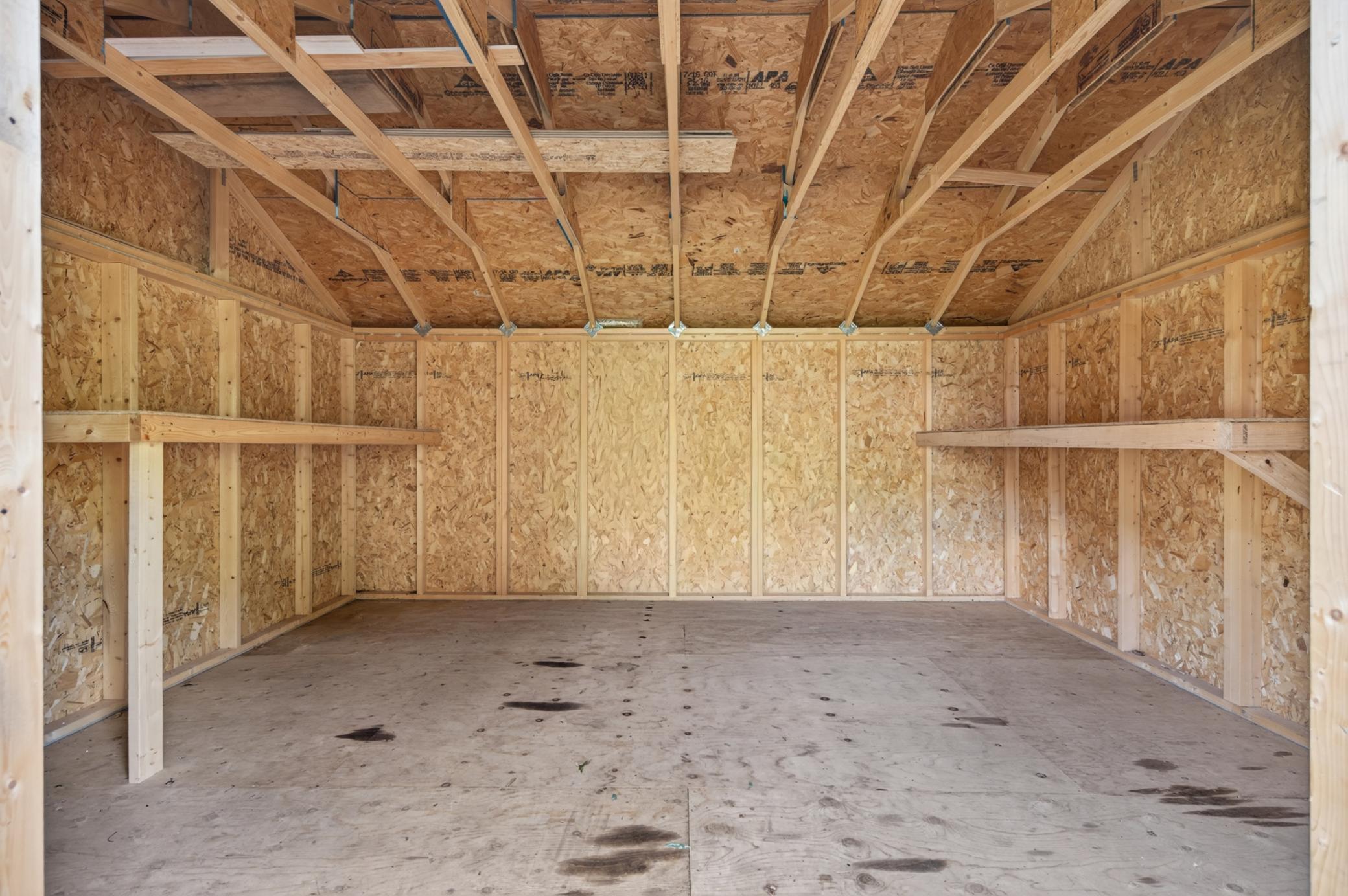 Huge storage shed