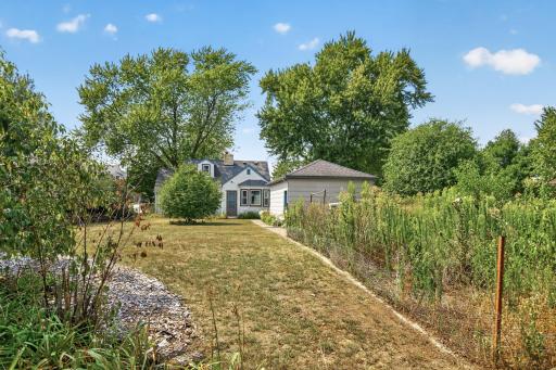 Huge Fully Fenced Backyard with Vegetable Garden!