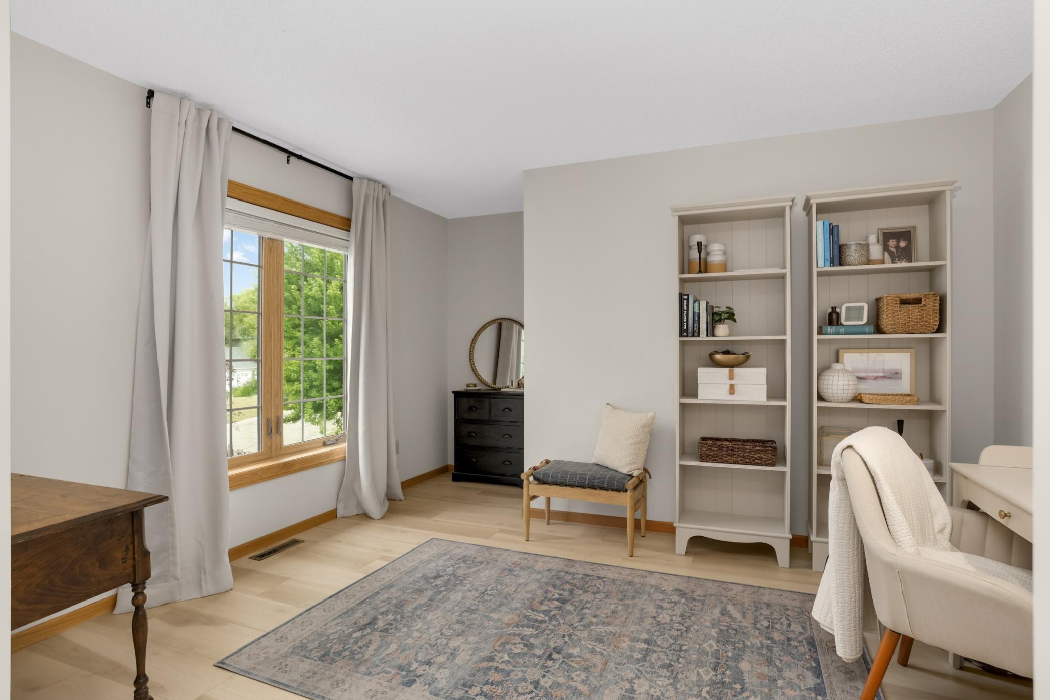 The bonus room could be an office, dressing room, exercise room or more.
