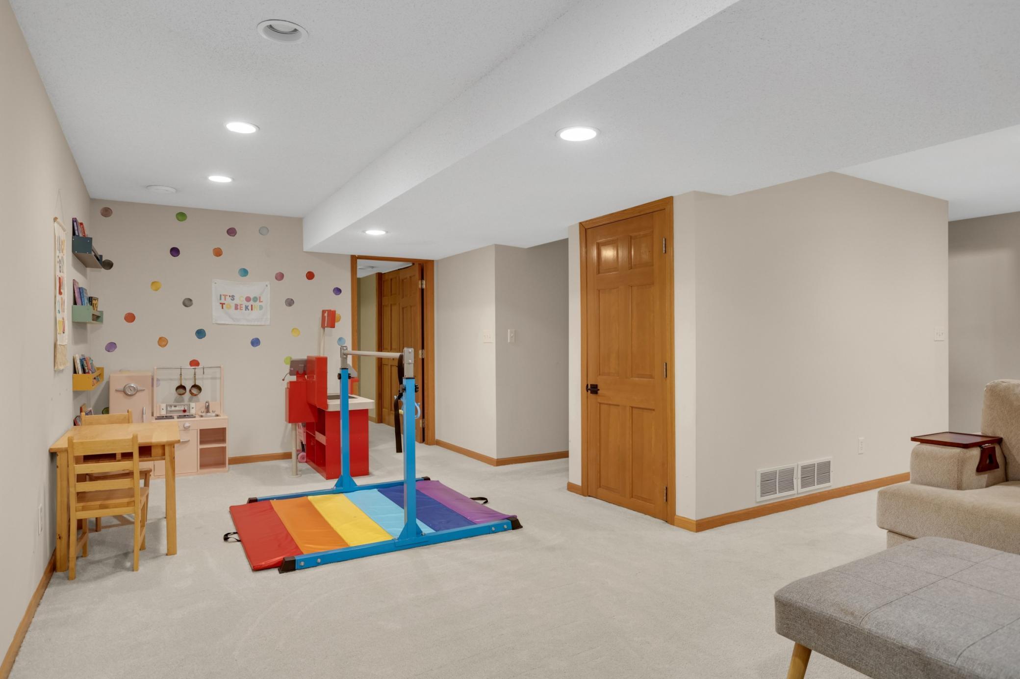 Plenty of space for toys or treasures