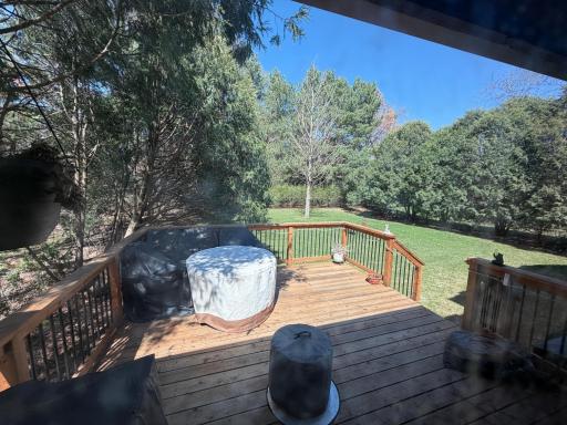 Early spring backyard pic...updated pics coming. Backyard is very private