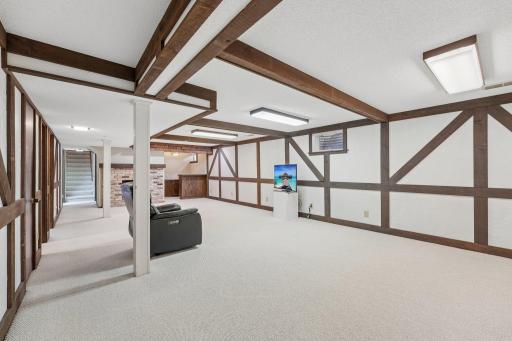 Bring your imagination to make this lower level an entertainers dream.