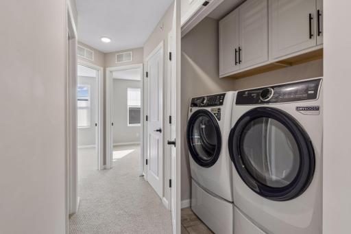 Upper level Laundry
