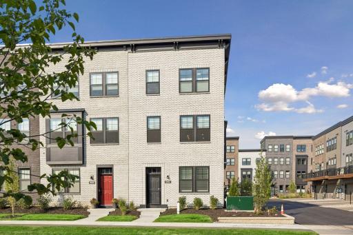 Modern Design in the Heart of Highland Bridge. End-unit row home offering contemporary style, abundant natural light, and low-maintenance living. A builder warranty remains in place, offering added peace of mind.
