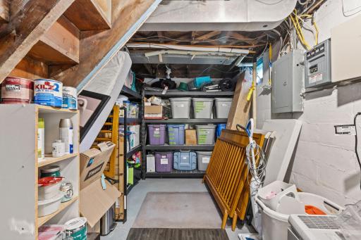 Amazing storage space