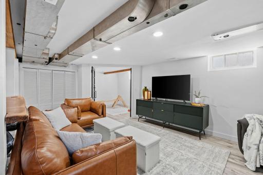 Lower level was finished in 2019