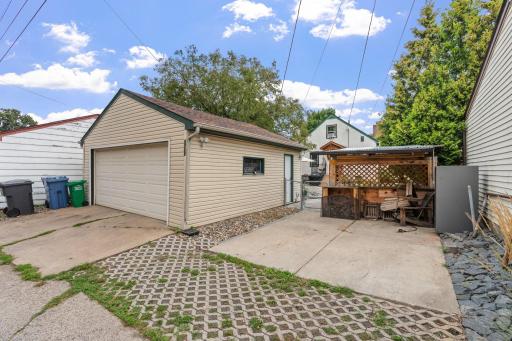 2 car garage plus additional parking pad