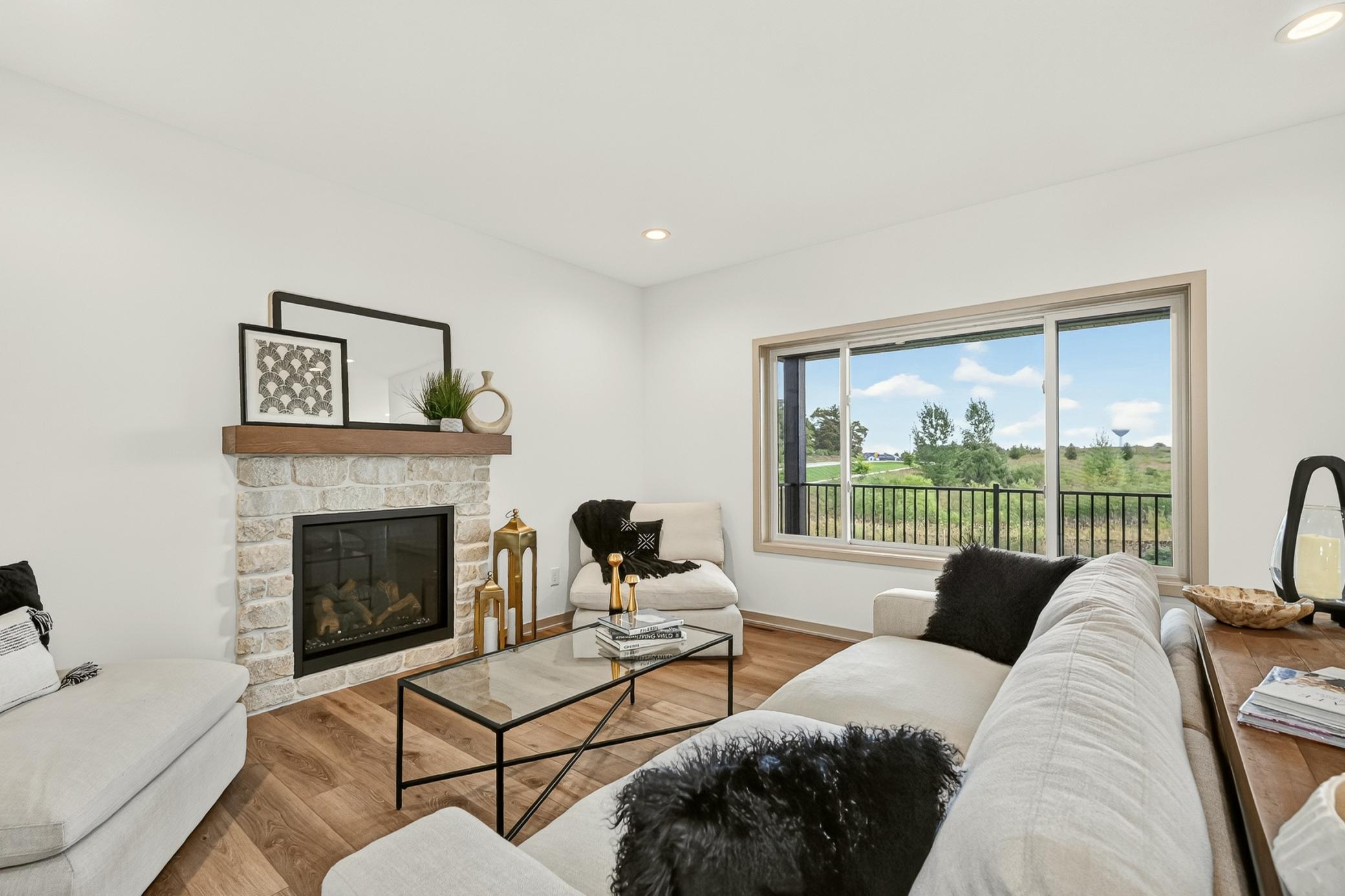 Cozy Main Floor Living Room