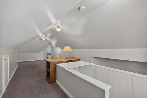 Entering the upstairs bedroom from the bonus room