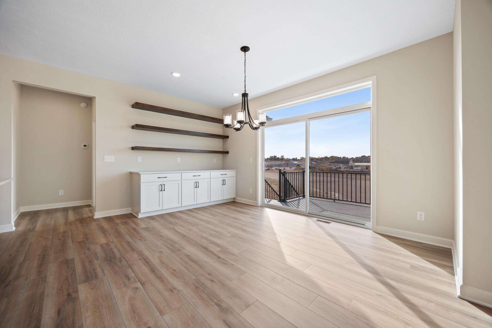 Dining room with it's own space