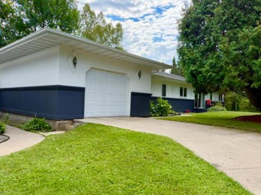 Attached garage