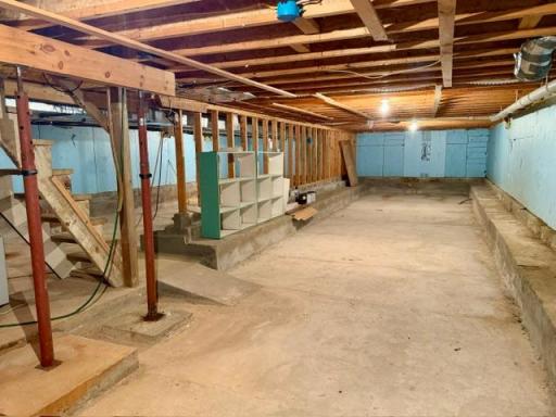 Basement, clean and dry