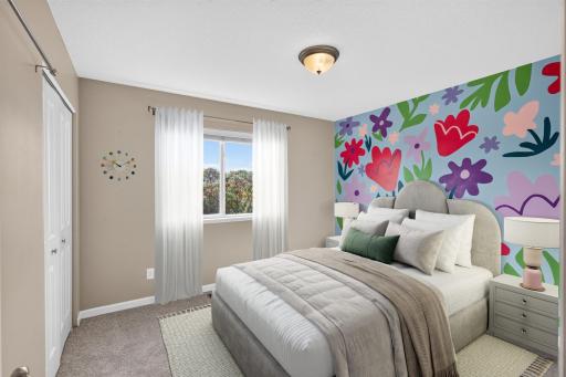 Main floor 3rd bedroom Image has been virtually staged